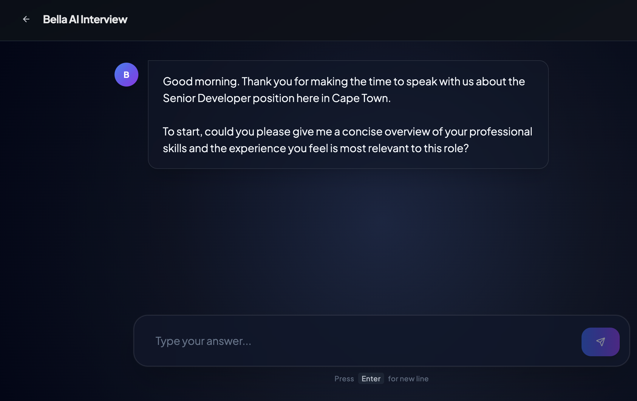 Bella – AI Recruitment Platform